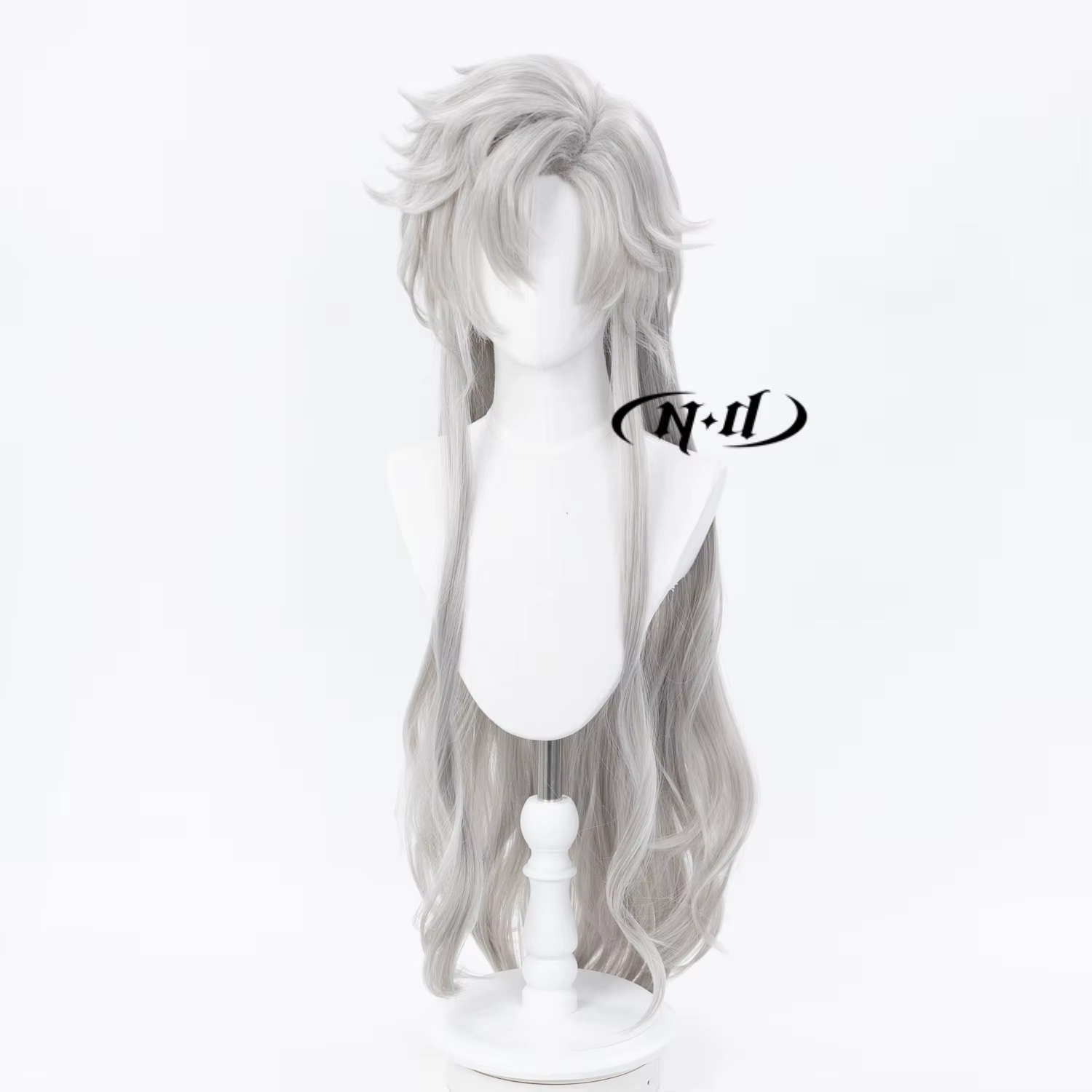 Perruques de cosplay ND Sylus Silverwing Fiend Love and Deepspace pour Comic-con