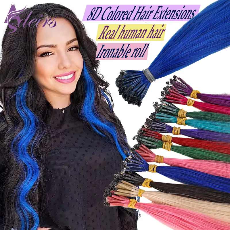 Extensions de Cheveux à Pointe 8D