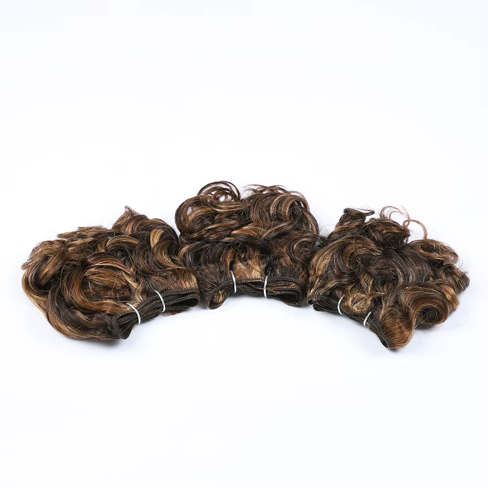 Tissage en lot brésilien Remy naturel bouclé