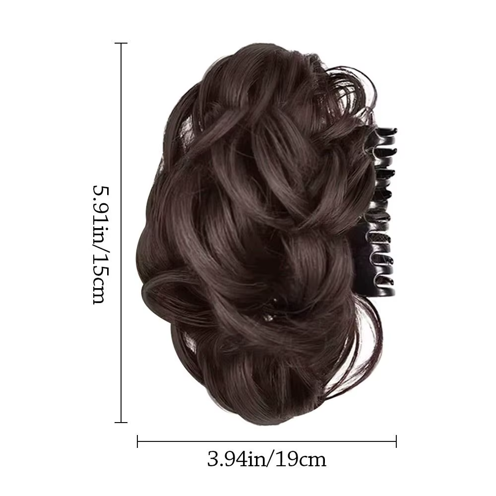 Outils pour cheveux, pince à chignon synthétique