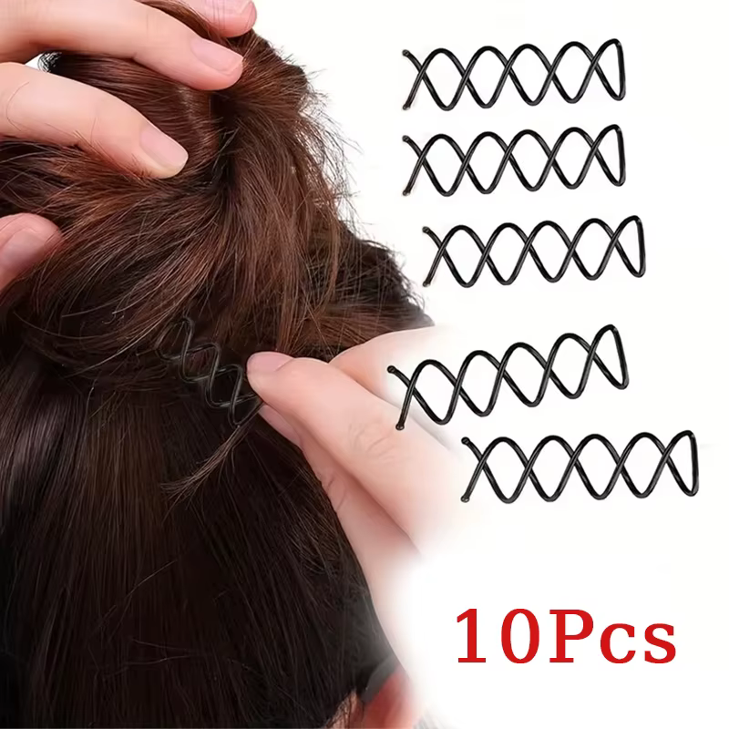 Épingles à cheveux en spirale