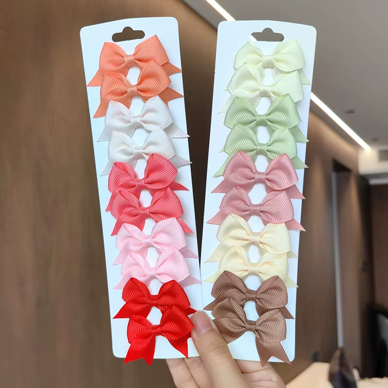 Pinces à cheveux BB solides pour filles mignonnes
