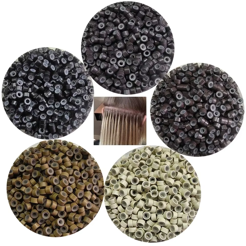 Extensions de cheveux, micro-anneaux 5*3*3mm