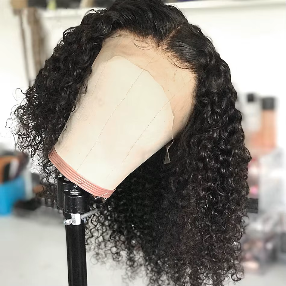 Perruques sans colle 100% cheveux humains, perruques courtes bob ondulées, perruques frontales en dentelle HD 13x4 pré-épilées, bouclées profondes, prêtes à porter, en promotion
