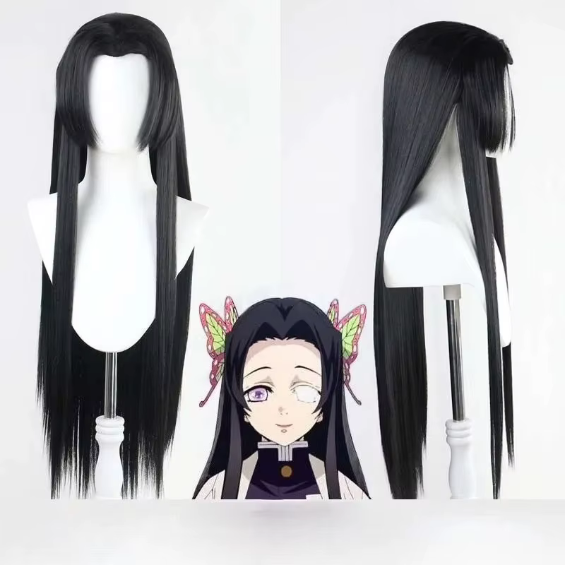 Perruque de Cosplay Demon Slayer Kanae Kocho