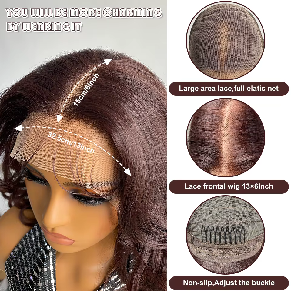 Latisha-Perruque Lace Front Synthétique Bouclée avec Frange pour Femme