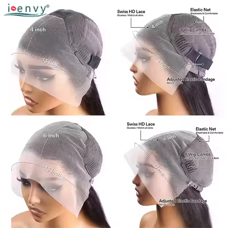 Perruques de cheveux humains bouclés bordeaux pour femmes