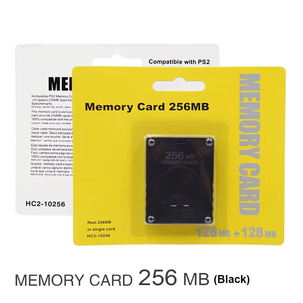 Carte mémoire 8M /16M /32M /64M /128M /256M, Module de bâton de données de jeu pour Sony PlayStation 2 PS2, carte d'extension de mémoire