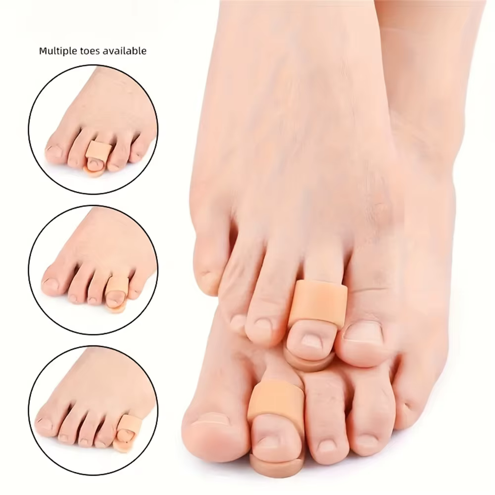 Redresseur d'orteils, Correcteur d'orteils en marteau, Protecteur d'orteils superposés, Séparateur d'orteils, Coussinet orthopédique pour pied, Orthèse pour l'incurvation des orteils