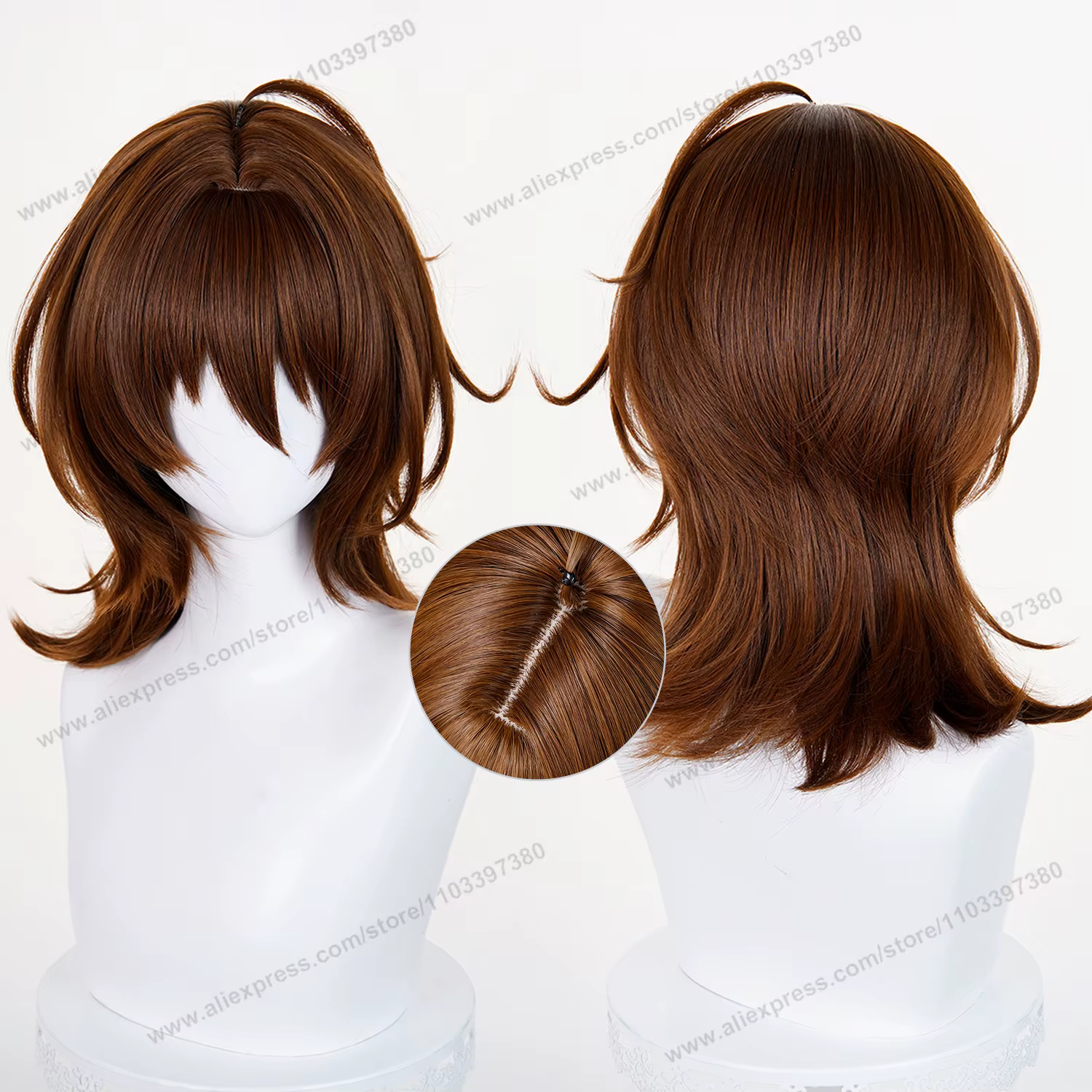 Perruque de Cosplay Agnes Tachyon