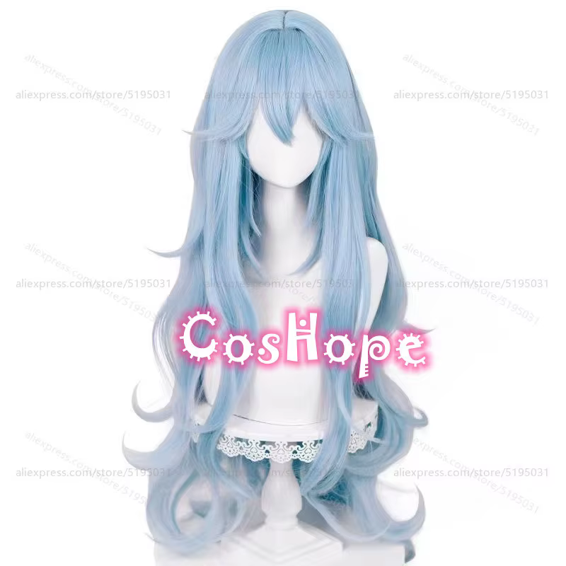 Rei Ayanami Anime Cosplay Perruques Synthétiques pour Femmes