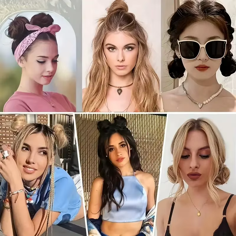 Chignon synthétique élégant pour femmes