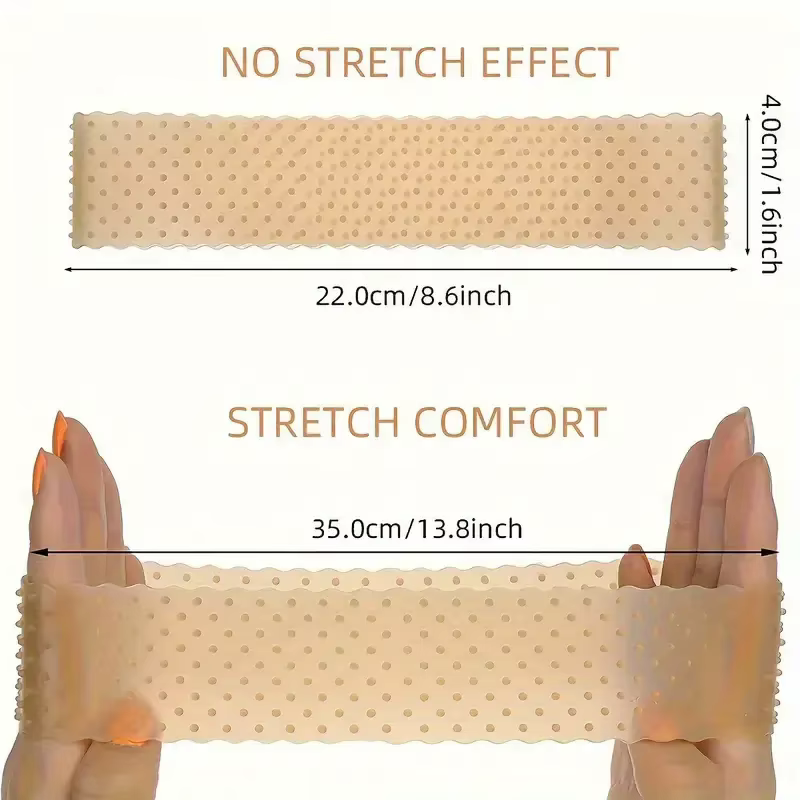Bande de perruque en silicone