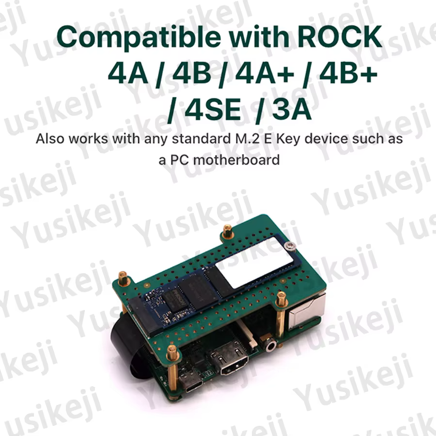 Carte d'extension Radxa M.2 pour ROCK 4A/4B/4A+/4B+/4SE/3A