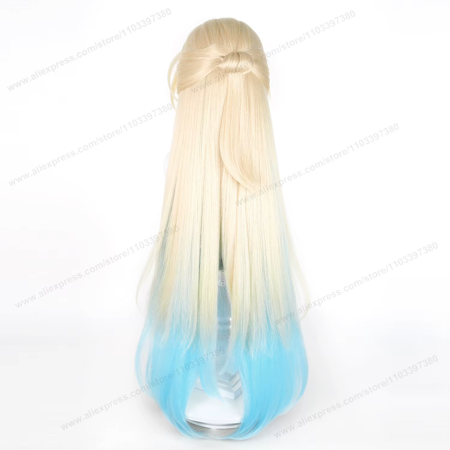 Perruque de cosplay HSR Pearl