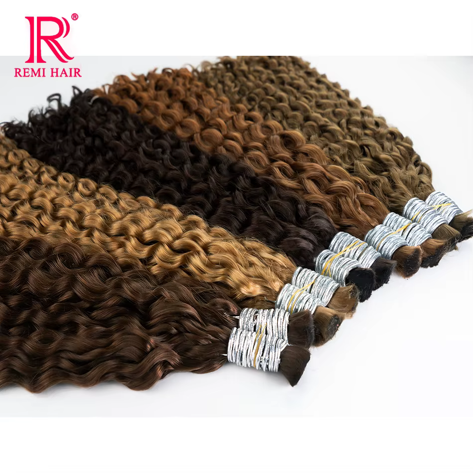 Extensions de cheveux 100% naturels pour tressage