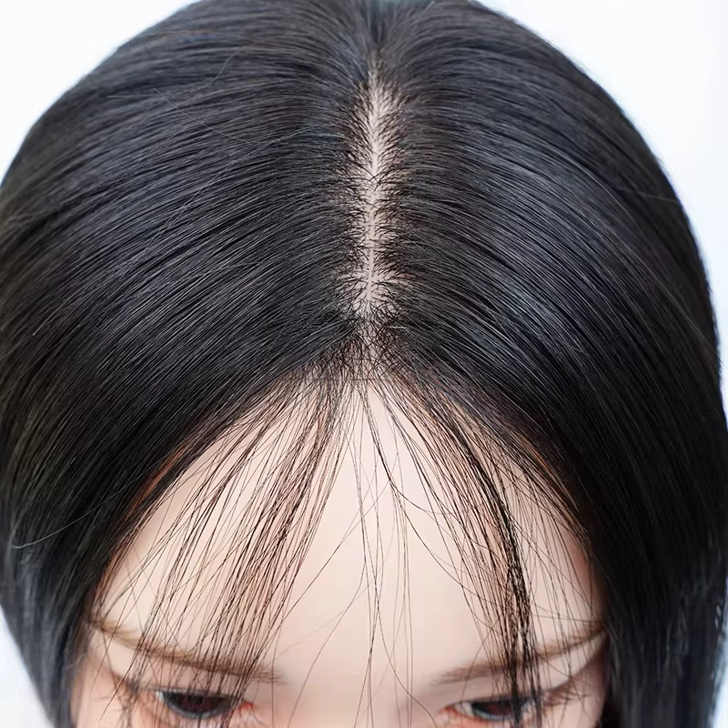 Perruque médicale 100% cheveux humains vierges
