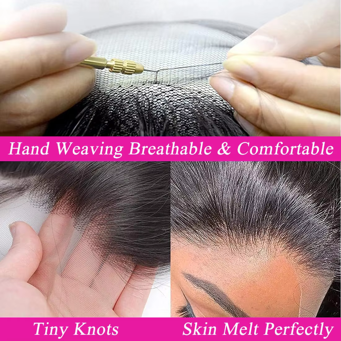 Perruque de cheveux humains coupe lutin droite dentelle transparente cheveux humains 13x4 dentelle avant perruques cheveux humains pré plumé perruque naturelle pour les femmes