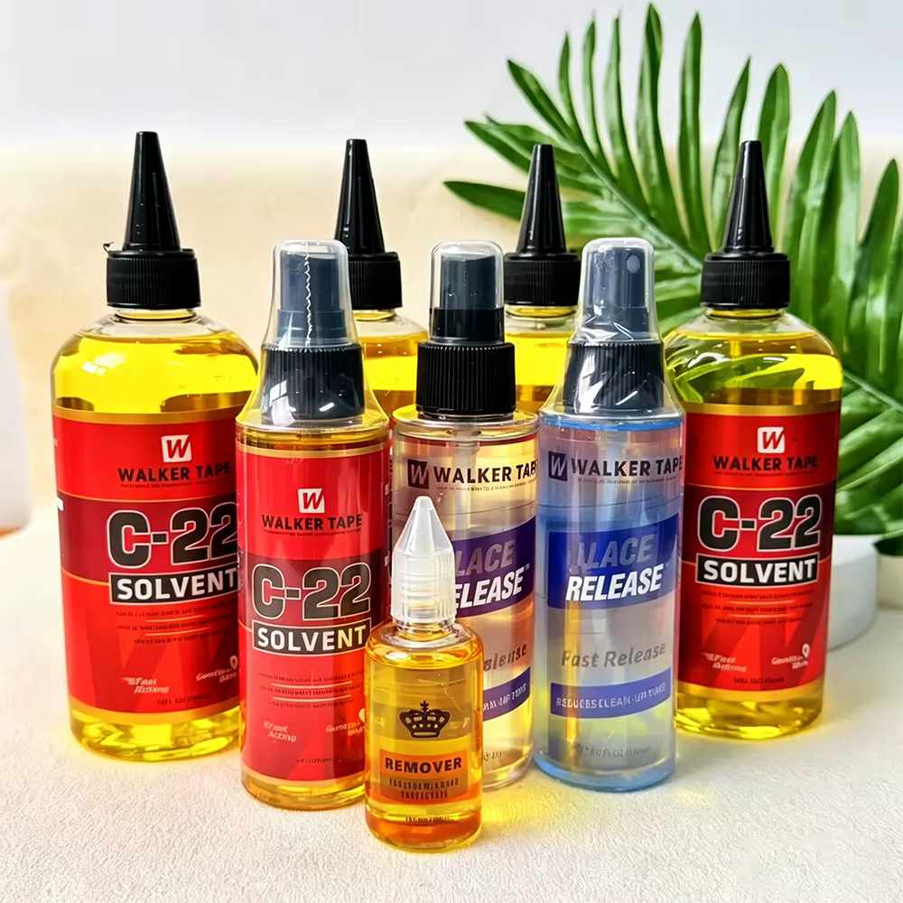 Dégraissant pour perruques en dentelle, dissolvant de colle pour toupets, dégraissant pour extensions de cheveux, dégraissant pour bandes adhésives Walker Tape C-22 en spray
