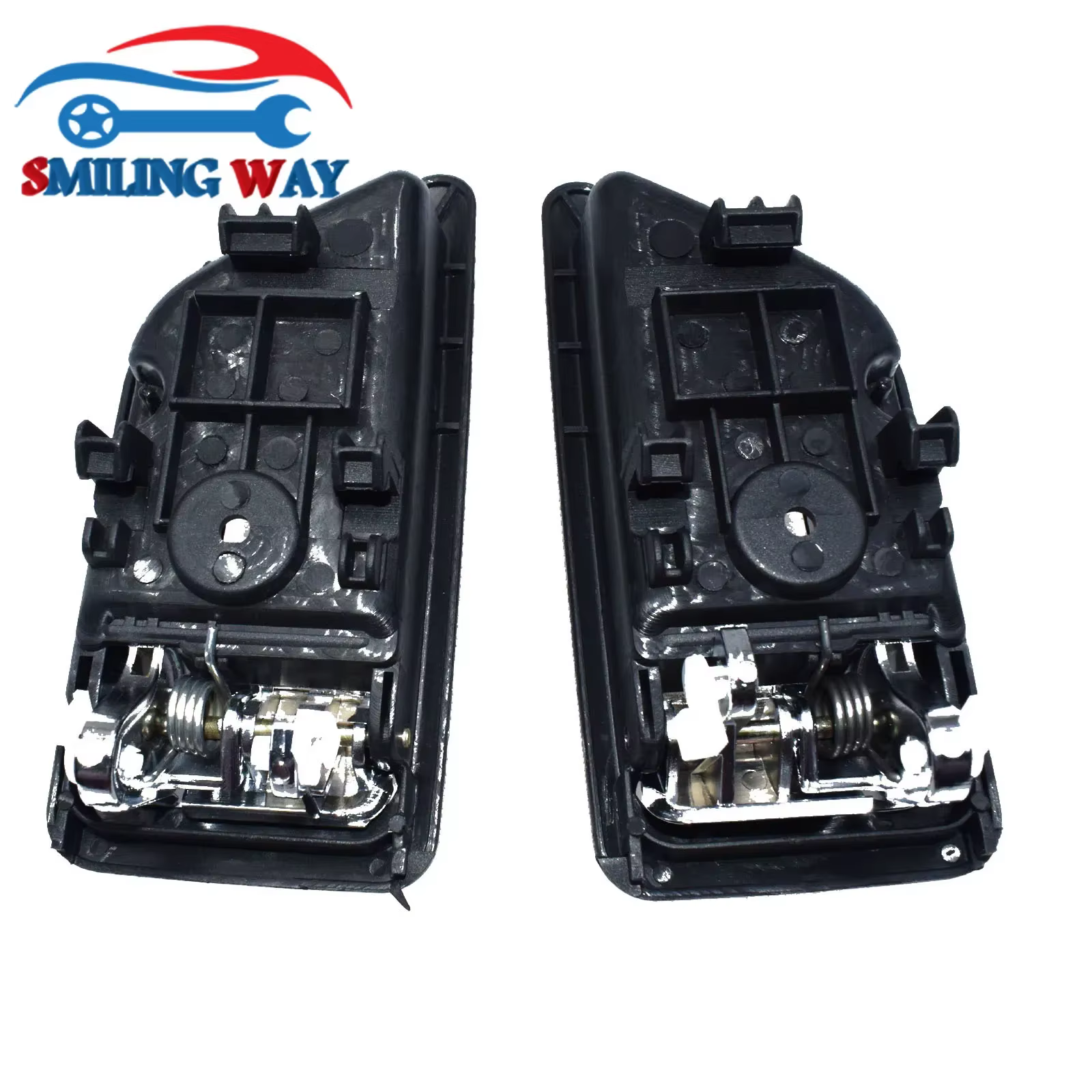 1 ou 2 ou 4pcs Noir/Chrome Poignée De Porte Intérieure Avant Ou Arrière Gauche Conducteur Ou Passager Droit Pour Hyundai Getz Click TB 2002 2003 2004 2005 2006 2007 2008 2009 2010 2011 826101C000,8262