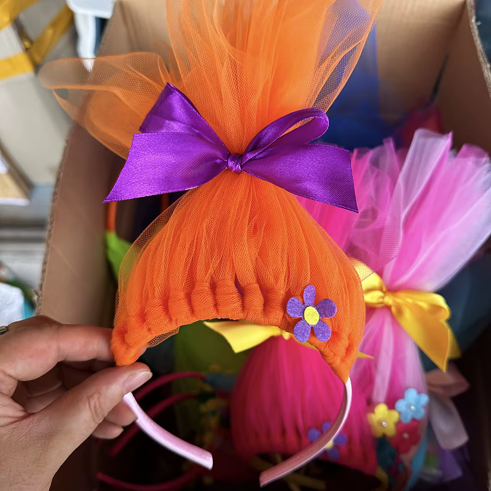 Accessoires pour cheveux de fête Trolls Poppy Princess