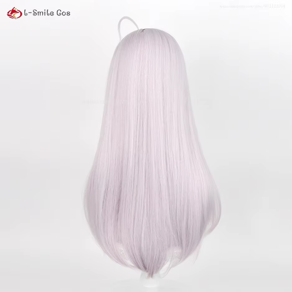 Anime Alisa Mikhailovna Kujou Cosplay perruque 60 cm gris rose perruques Alya