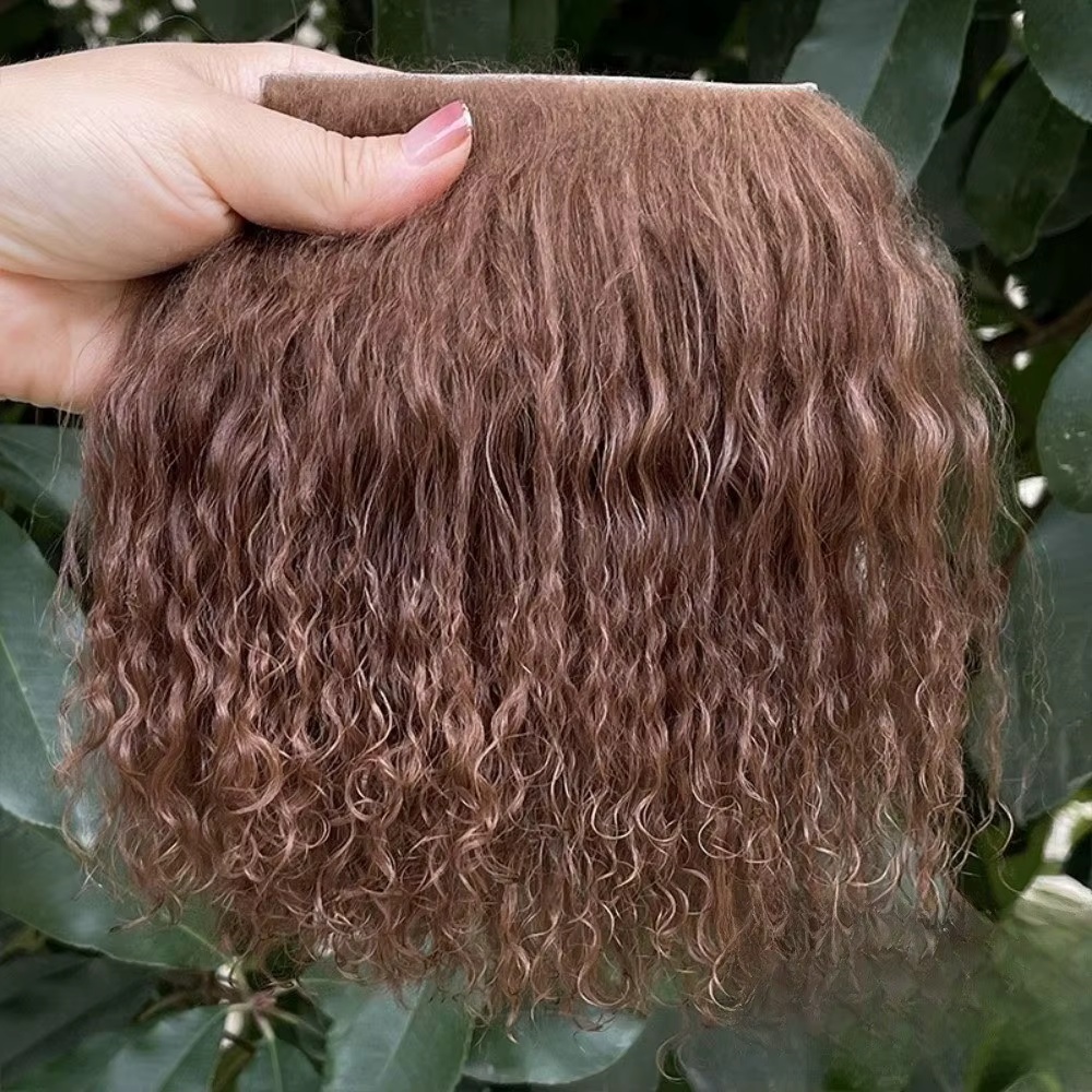 Extensions de cheveux en laine de mouton