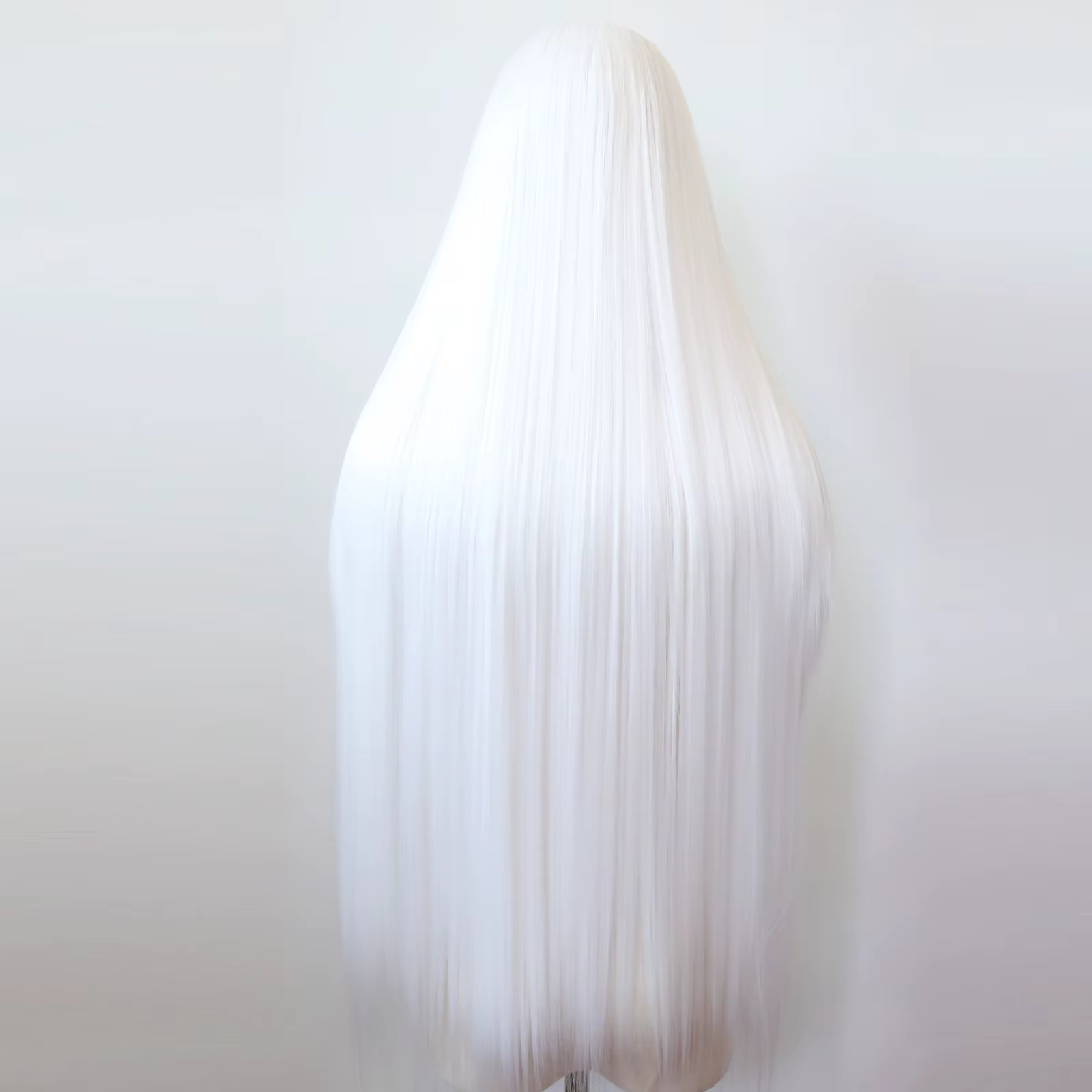 Perruque Lace Front Wig synthétique blanche