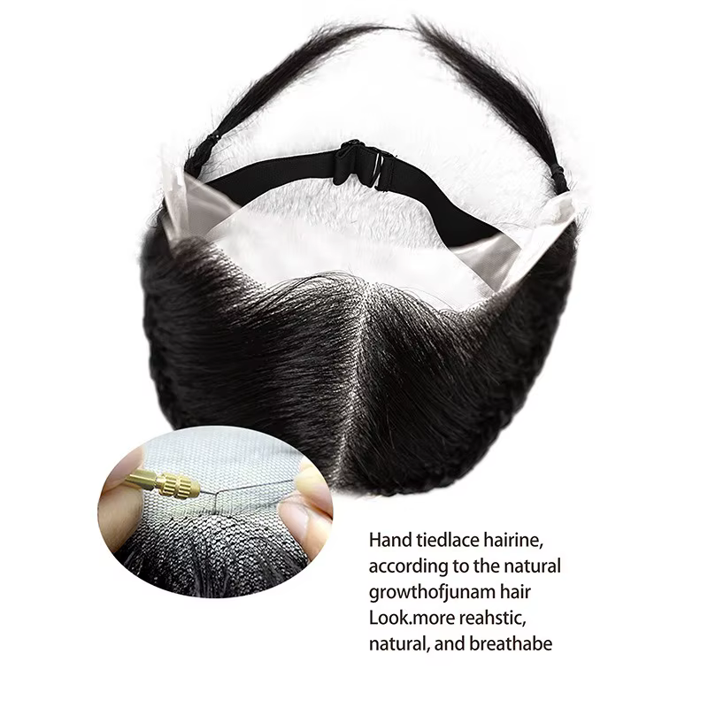 Extension de tresses frontales en dentelle de luxe 13x4