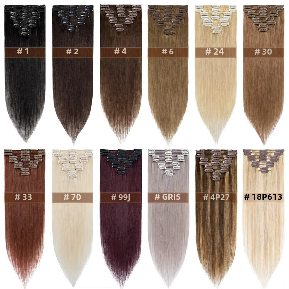 S-noilite Extensions de cheveux naturels 50-80g