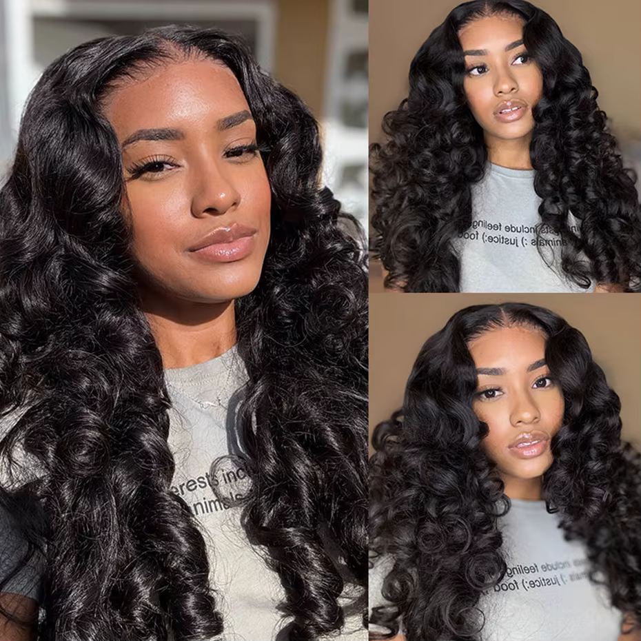 Perruque en cheveux humains 100% naturels