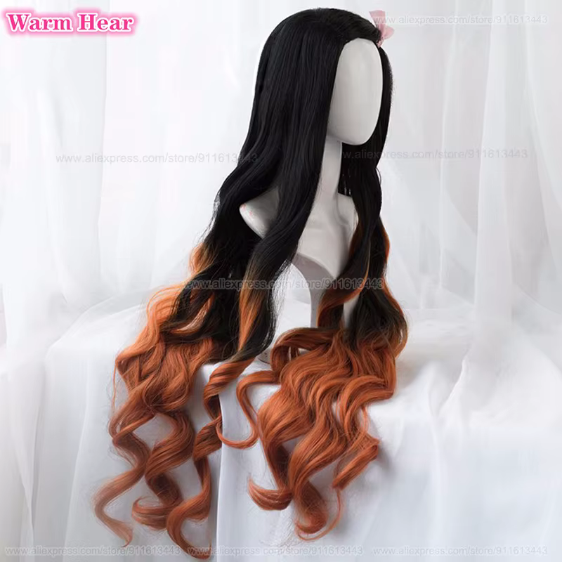 Kamado Nezuko Cosplay Perruque