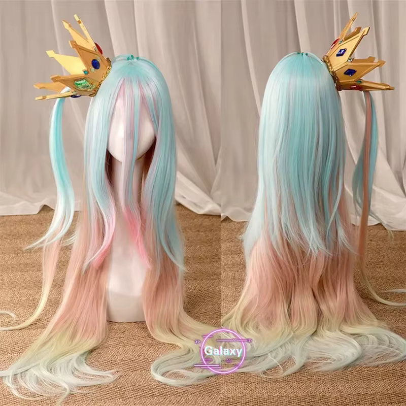 Perruque cosplay Shiro Sora No Game No Life