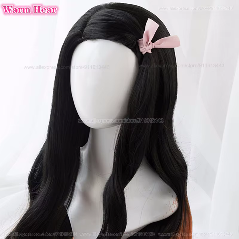 Kamado Nezuko Cosplay Perruque