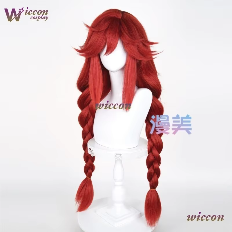 GACHIAKUTA Riyo Cosplay perruque queue de cochon Version cuir chevelu haut authentique Anime tenue vacances édition