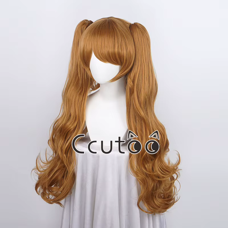 Charlotte Pudding – perruque synthétique longue bouclée
