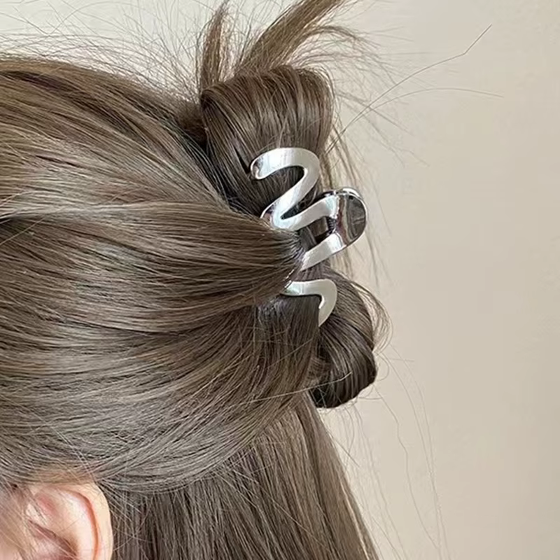 Pinces à cheveux en métal tendance pour femmes et filles