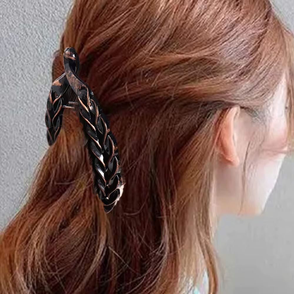 Barrettes à la mode, pinces banane