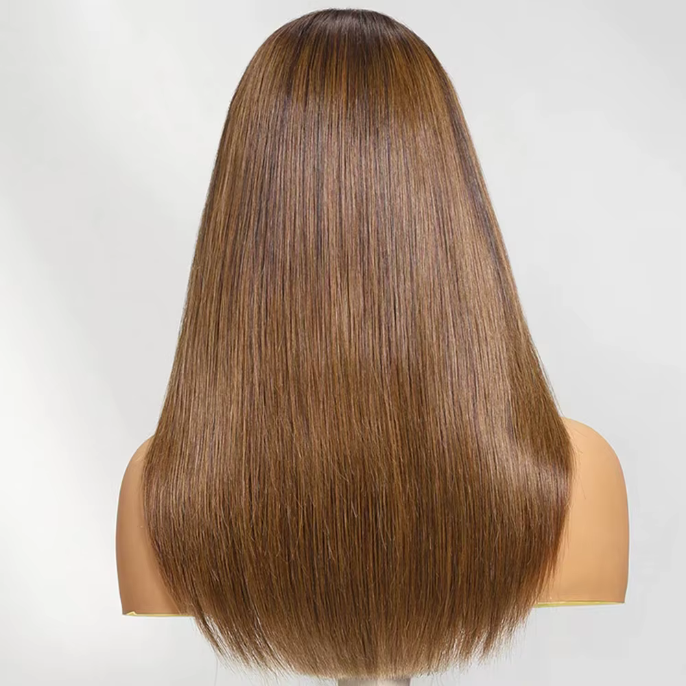Perruque sans colle Blonde Caramel Go 7x5