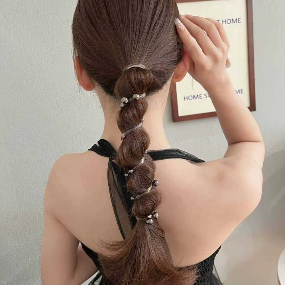 Bande de cheveux élastique pour femmes et filles
