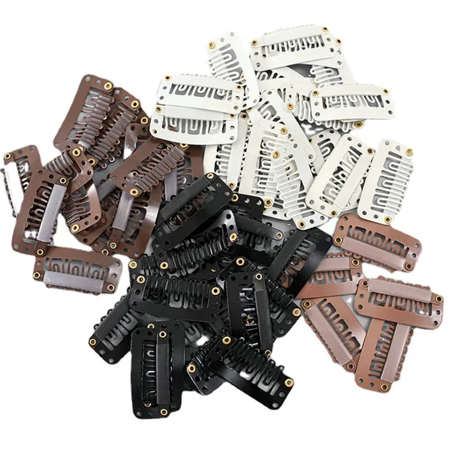 Clips pour extensions de cheveux 2.3/2.8/3.2cm