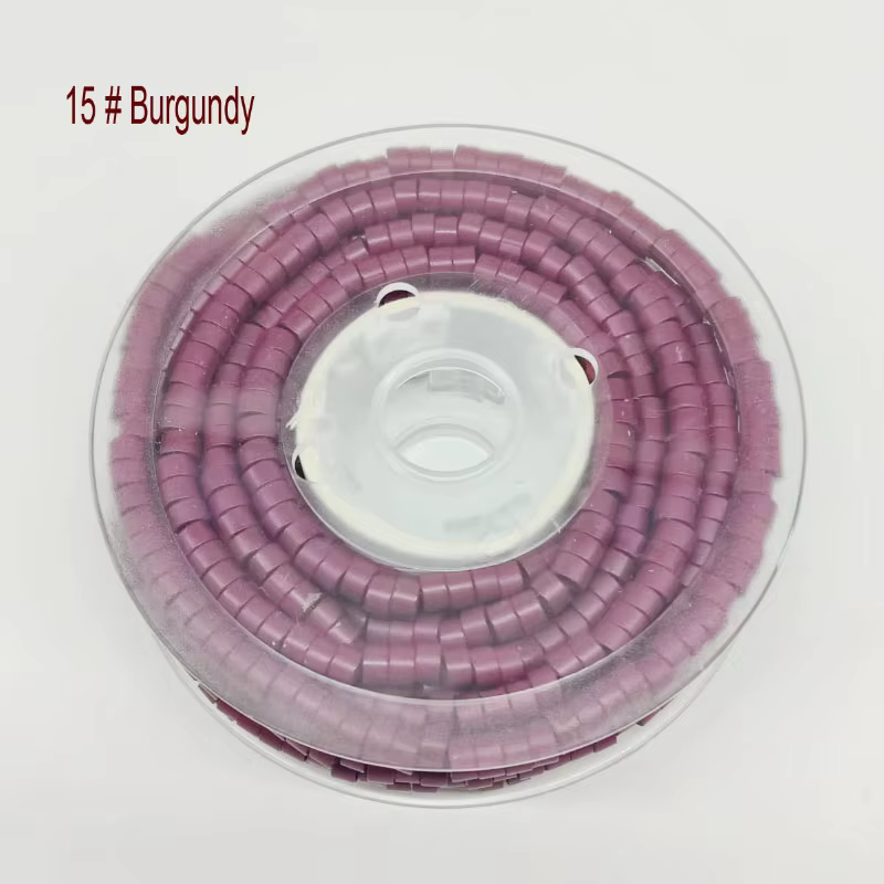 Micro anneaux pré-chargés en silicone et aluminium