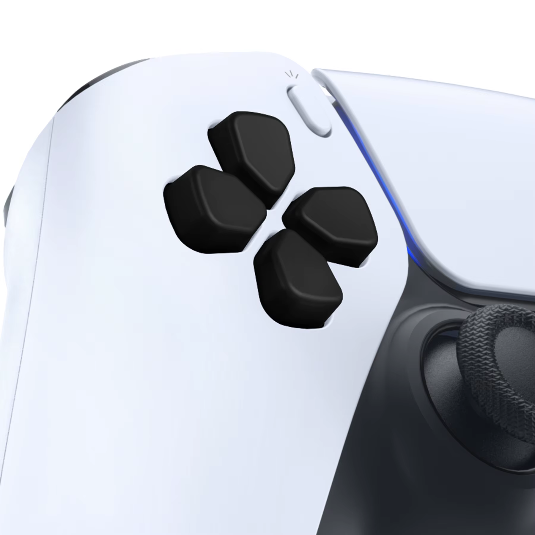 Boutons D-pad eXtremeRate pour PS5/PS5 EDGE, pour tous les modèles de manettes PS4 - Noir