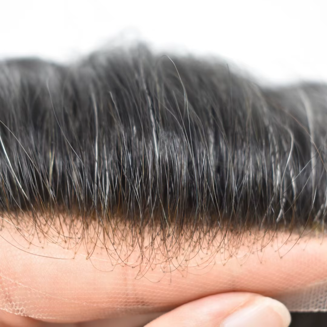 Toupet Bouclé Ondulé pour Homme