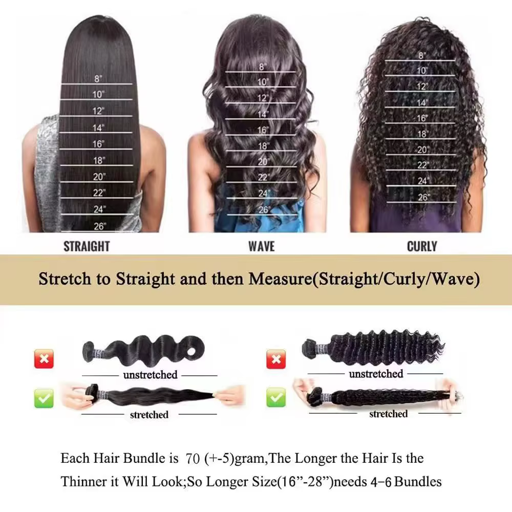 Perruque brésilienne Remy ultra-lisse haute densité 250% 42 pouces 13x6 5x5 Lace avec ligne de cheveux pré-épilée 13x4 Noir naturel pour femmes