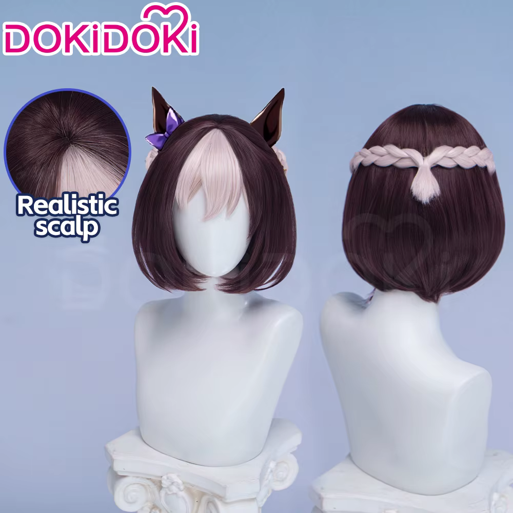 Perruque de cosplay Haru Urara Agnes Tachyon Special Week Taiki Shuttle Kitasan Black Doto