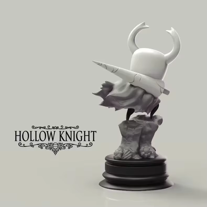 10CM mini Hollow Knight petit chevalier modèle d'anime fait à la main, accessoires de jeu, châssis, fait à la main, modèle de statue en pvc