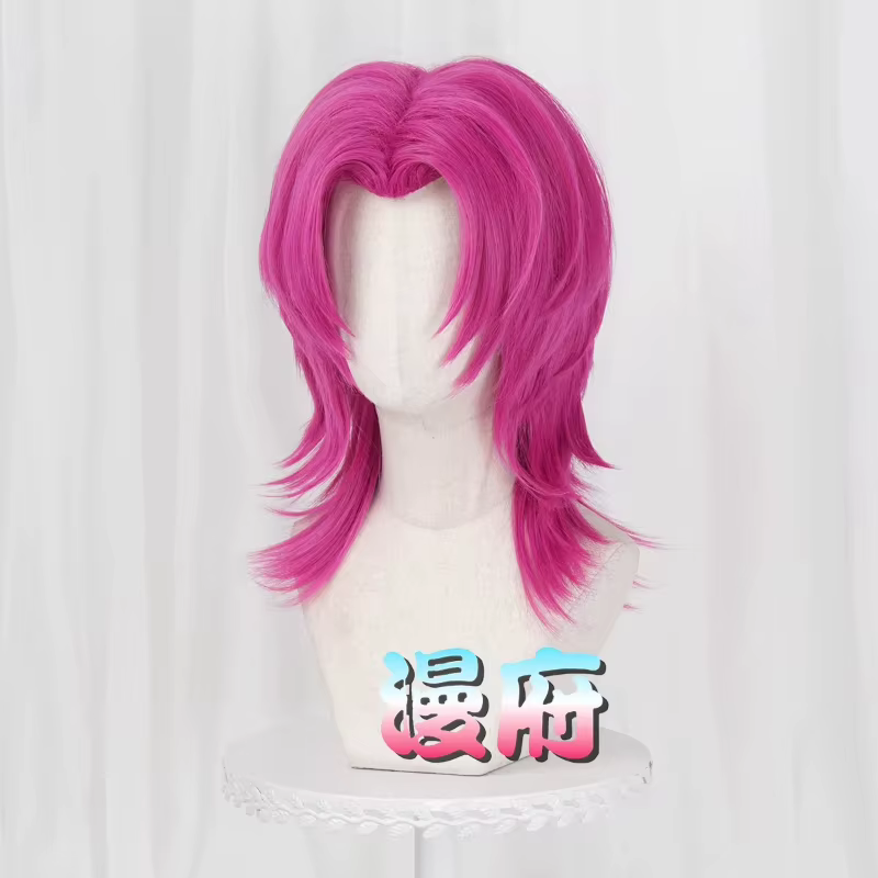 Perruque de cosplay K pop mens saja Romance