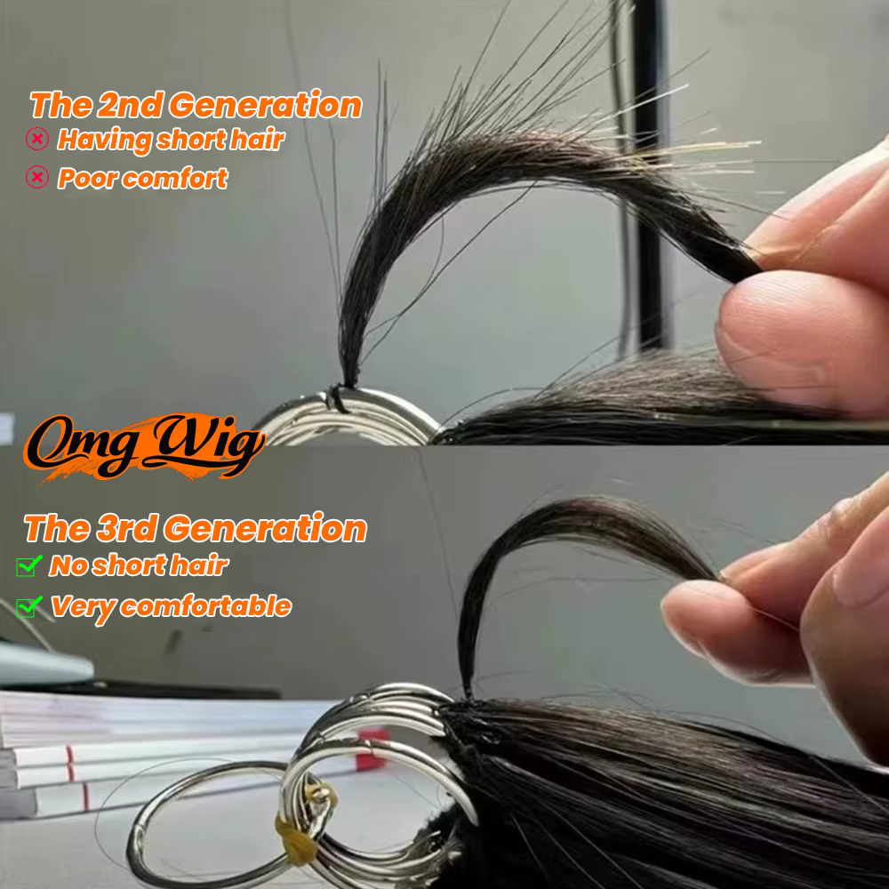 Extensions de cheveux au crochet Afro Kinky Curly de 3e génération