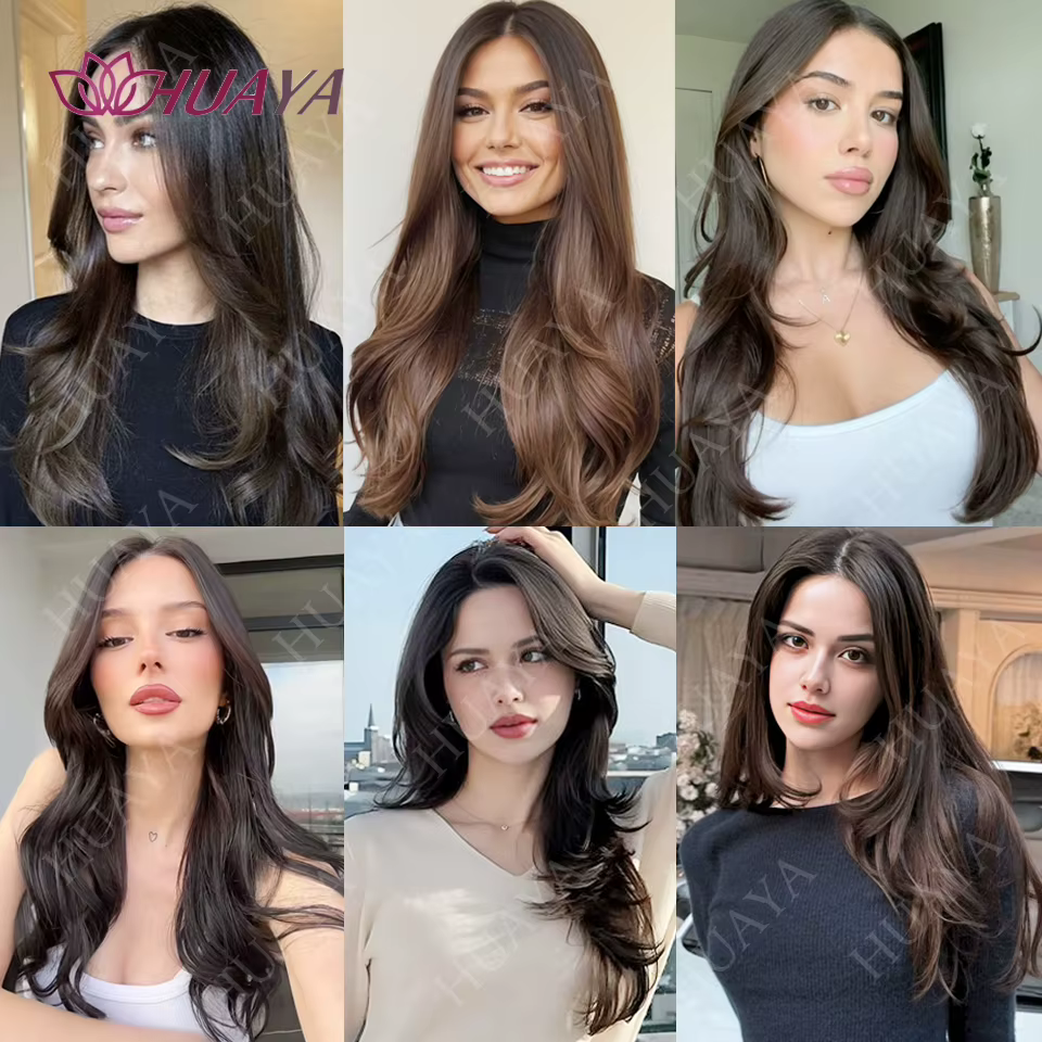 Extensions de cheveux à clipser 20 pouces